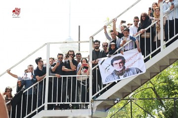 مراسم یادبود حبیب محبیان - خرداد 95